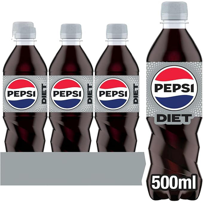 Pepsi Diet 24 x 500ml GB pet