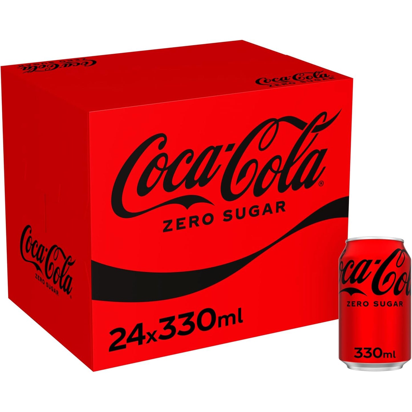 Coke Zero Cans 24 x 330ml