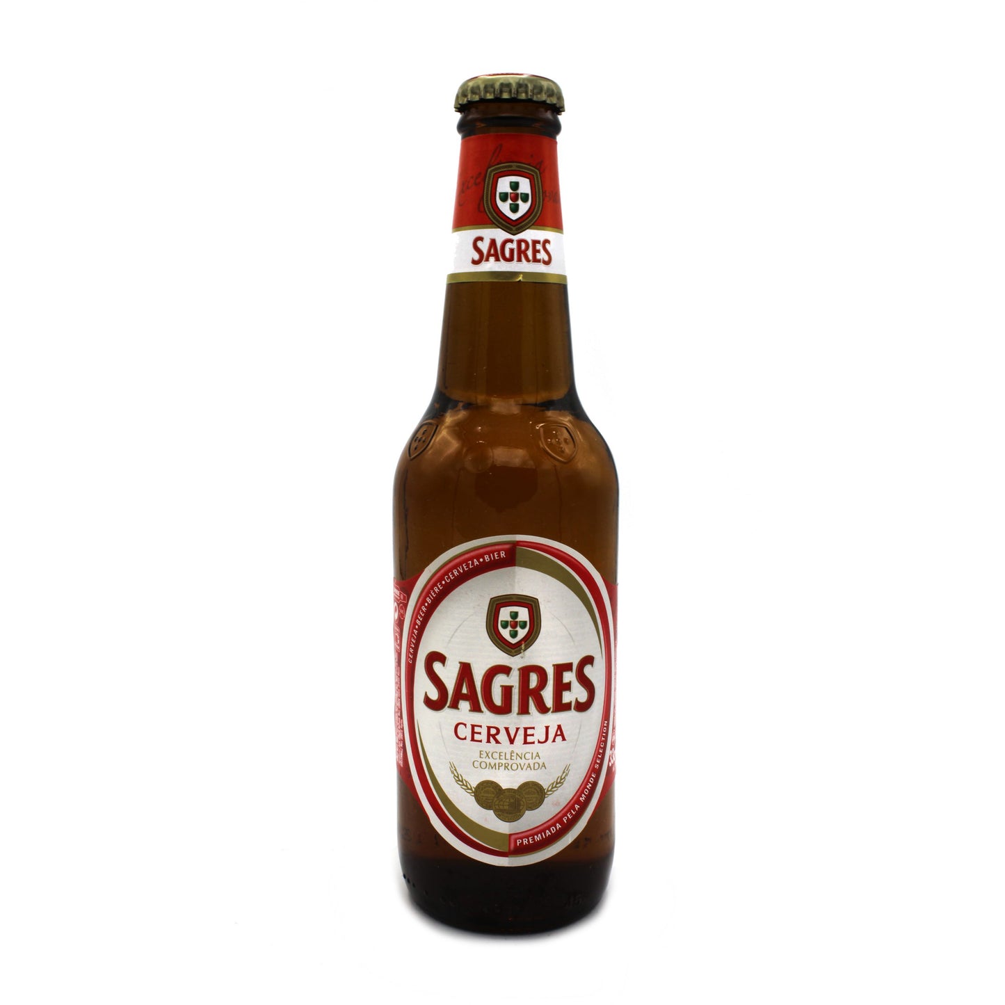 Sagres Beer 24 x 330ml nrb 5.0%