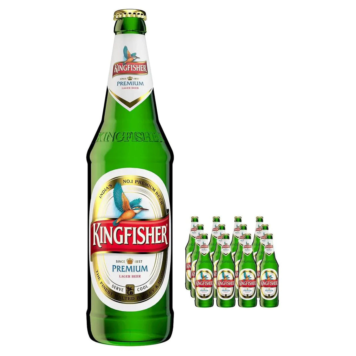 Kingfisher Beer 12 x 650ml nrb 4.5%