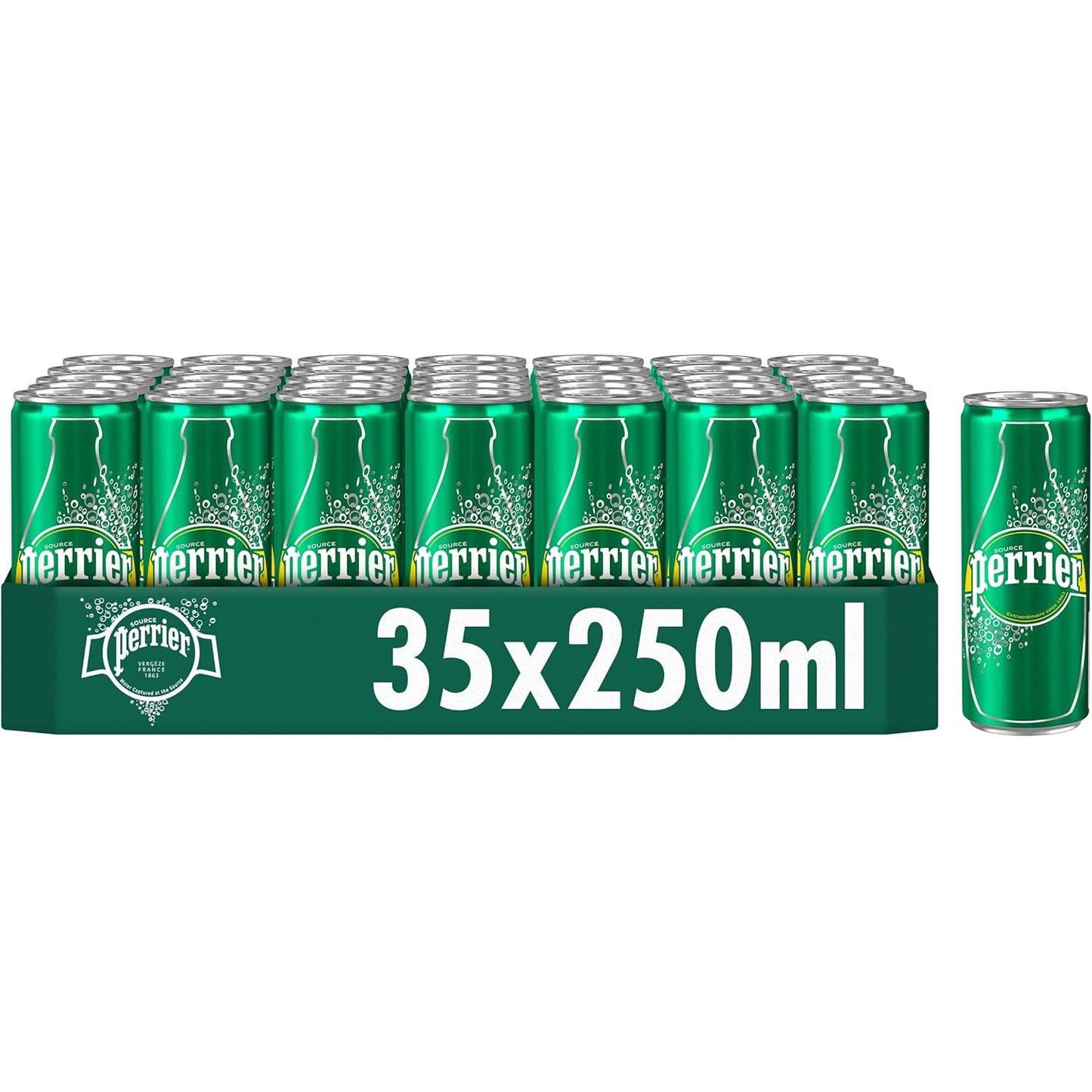 Perrier Water Cans 35 x 250ml