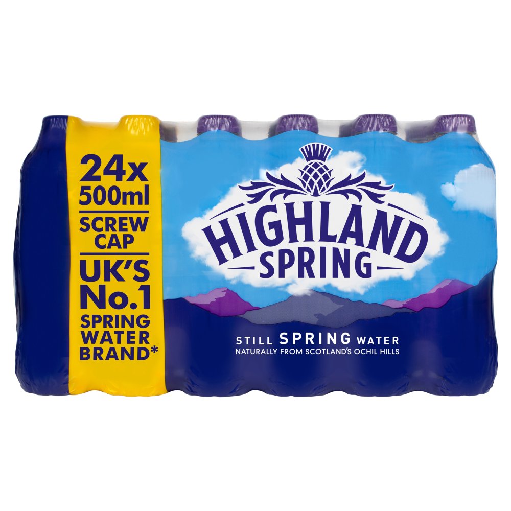 Highland Spring Still 24 x 500ml pet