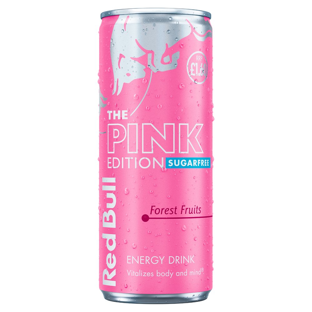 Red Bull Edition Pink SF Forest Fruits £1.60