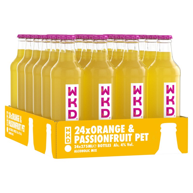 WKD Orange & Passionfruit 24 x 275ml nrb 3.4%
