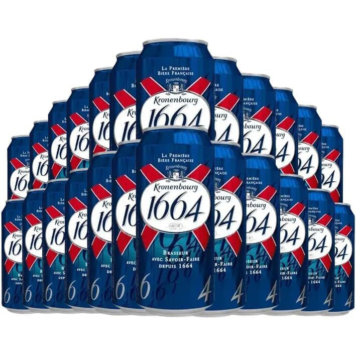 Kronenbourg Biere Cans 24 x 440ml PMP 6.25 4.6%