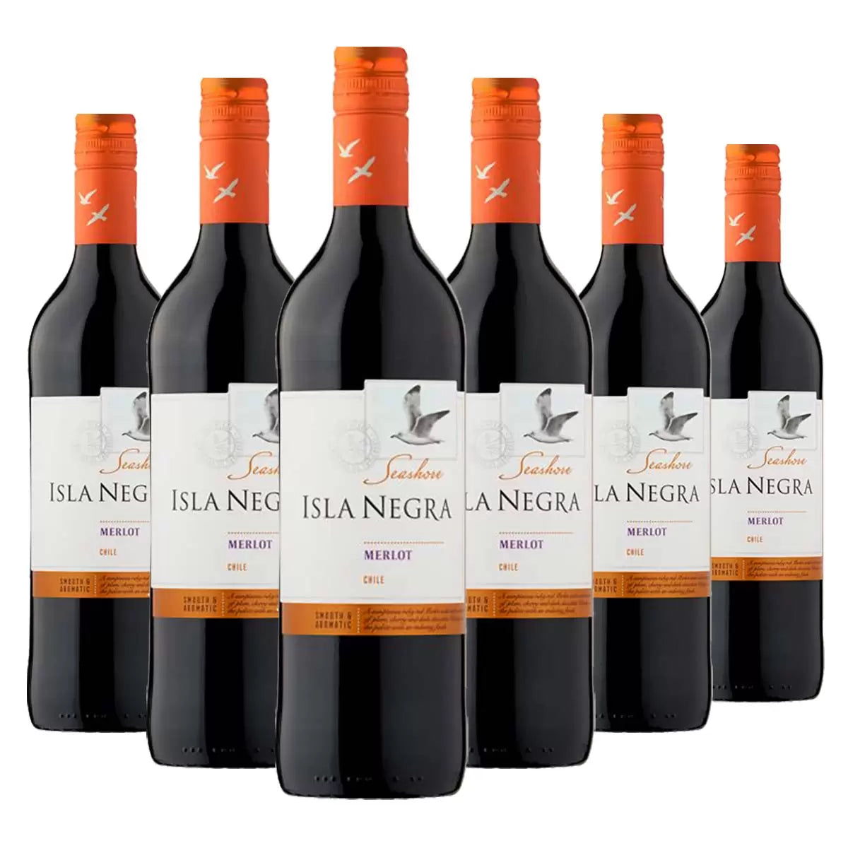 Isla Negra Merlot 6 x 75cl