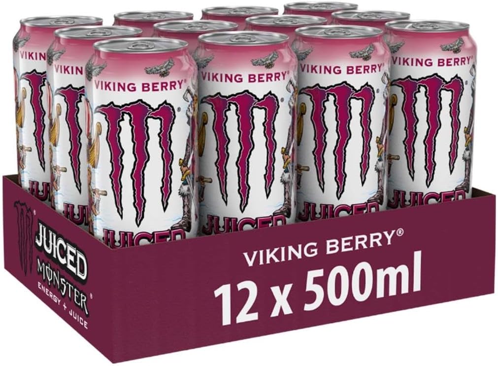 Monster Viking Berry Energy Drink 12x 500ml