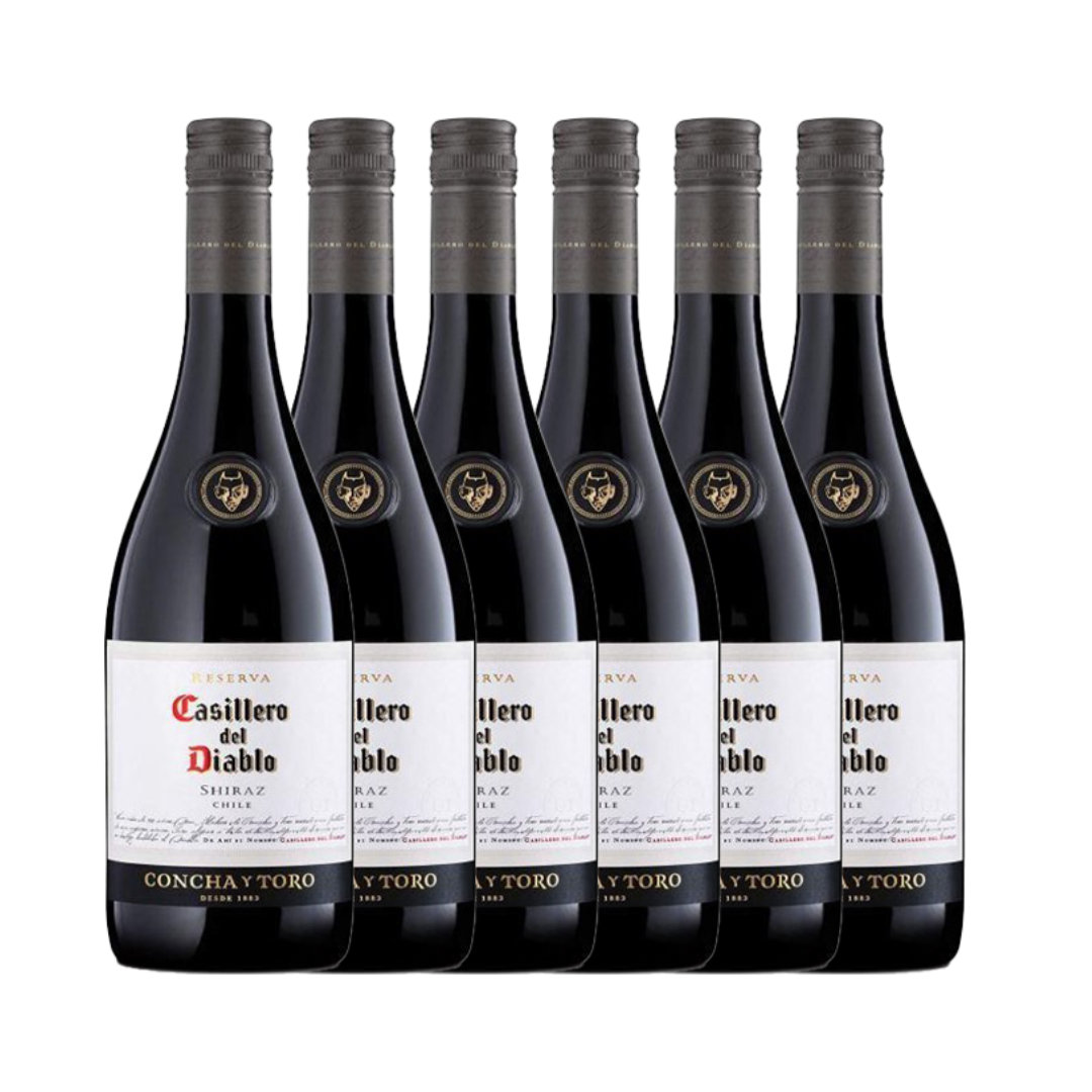 Casillero Shiraz 6 x 75cl