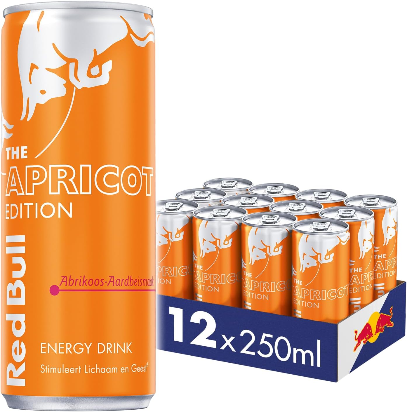 Red Bull Apricot & Strawberry Edition Energy Drink 12x 250ml