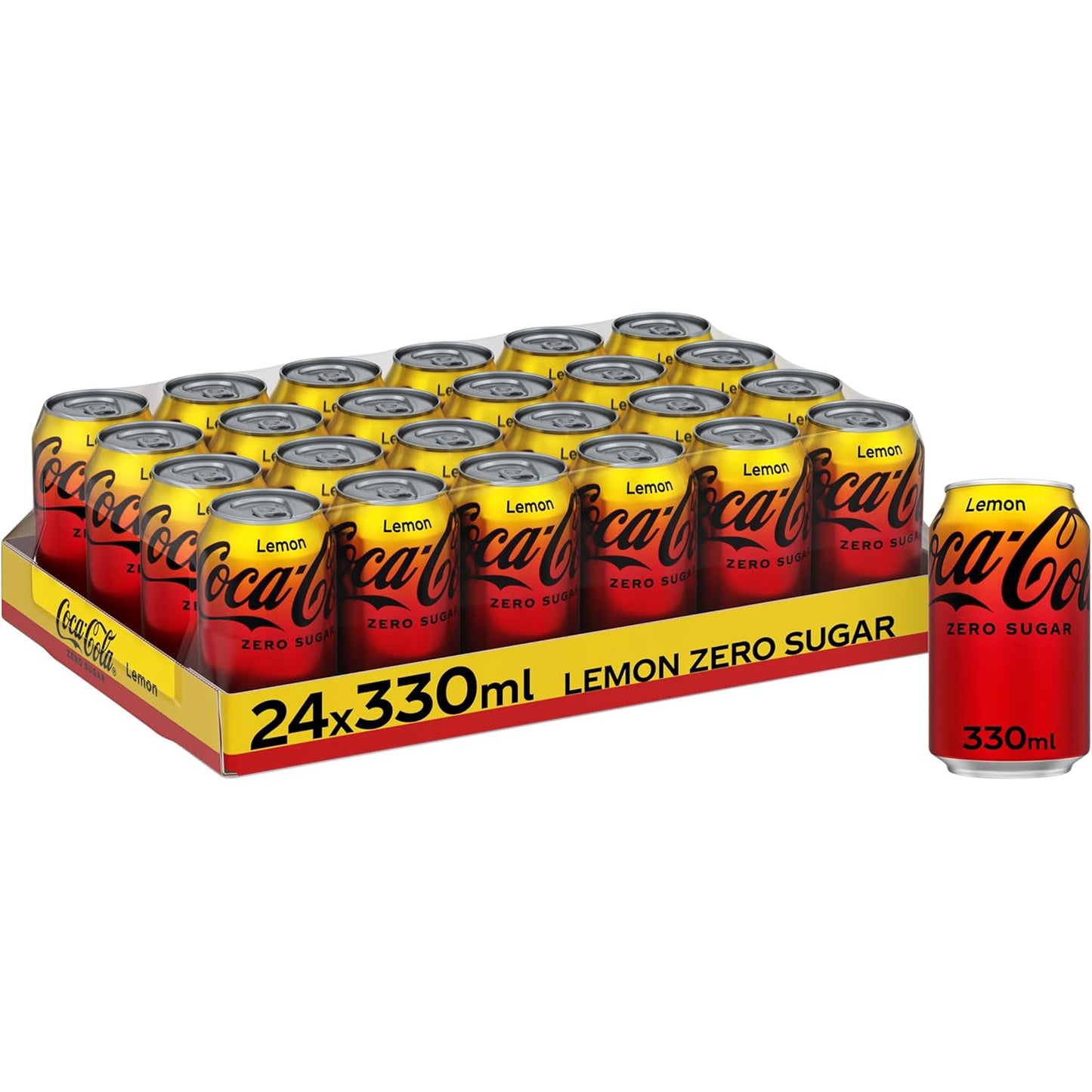 Coke Zero Lemon Cans 24 x 330ml EU