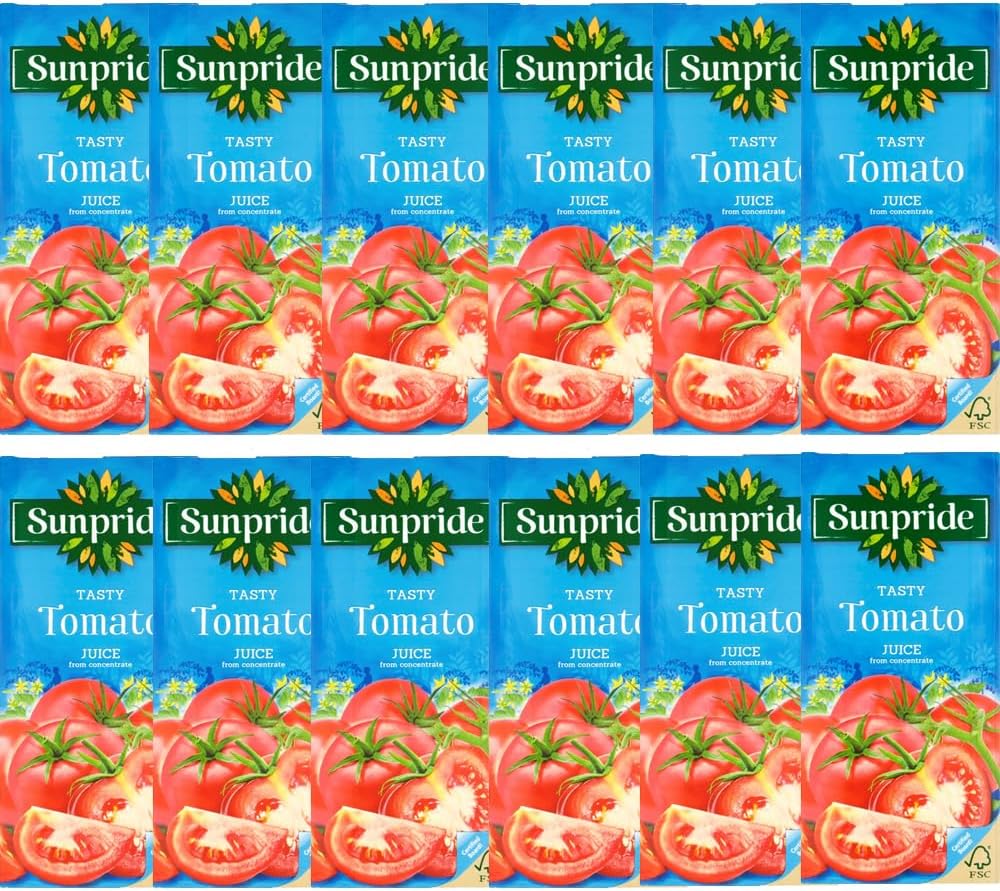 Sunpride Tomato Juice 12x 1Ltr