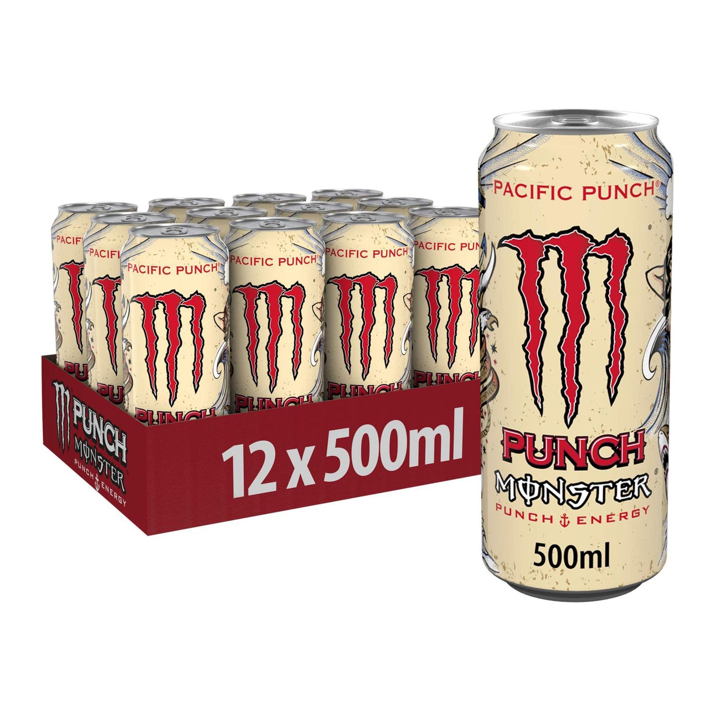 Monster Energy Pacific Punch 12 x 500ml
