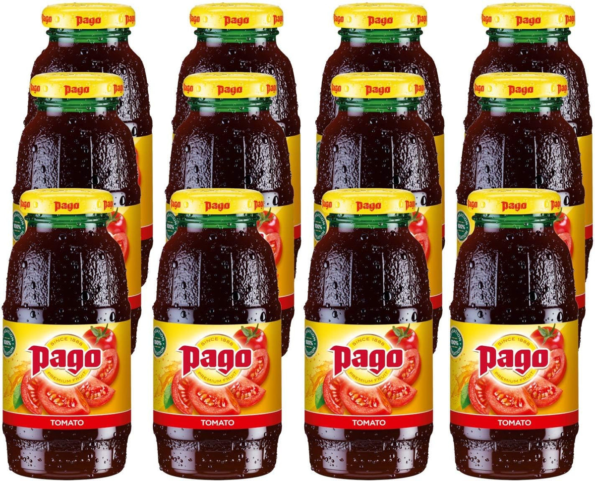 Pago Tomato Juice 12x 200ml