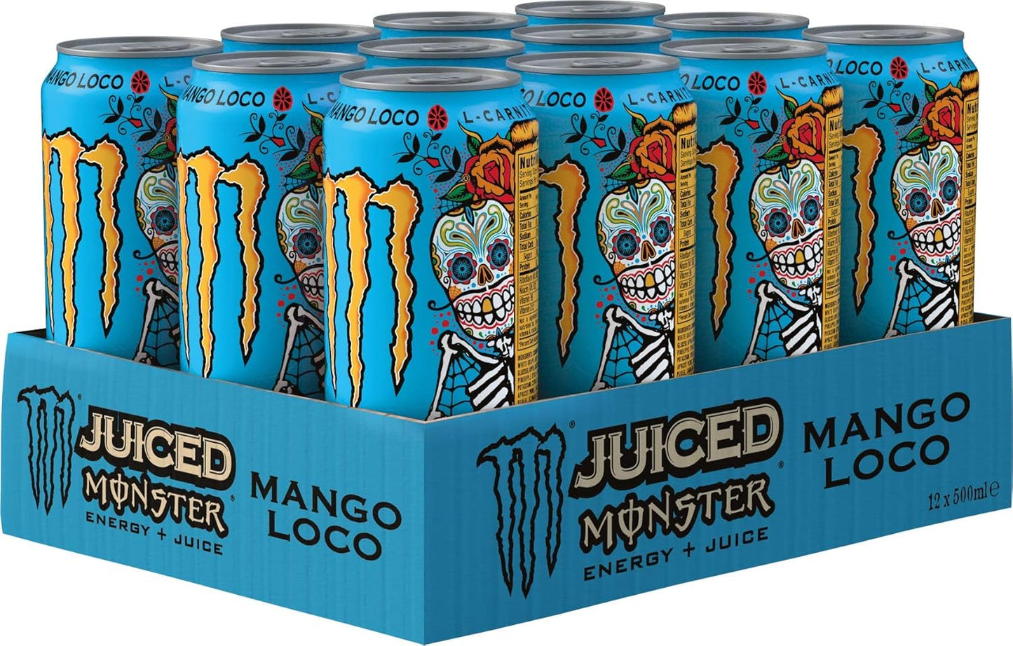 Monster Mango Loco Energy Drink 12x 500ml