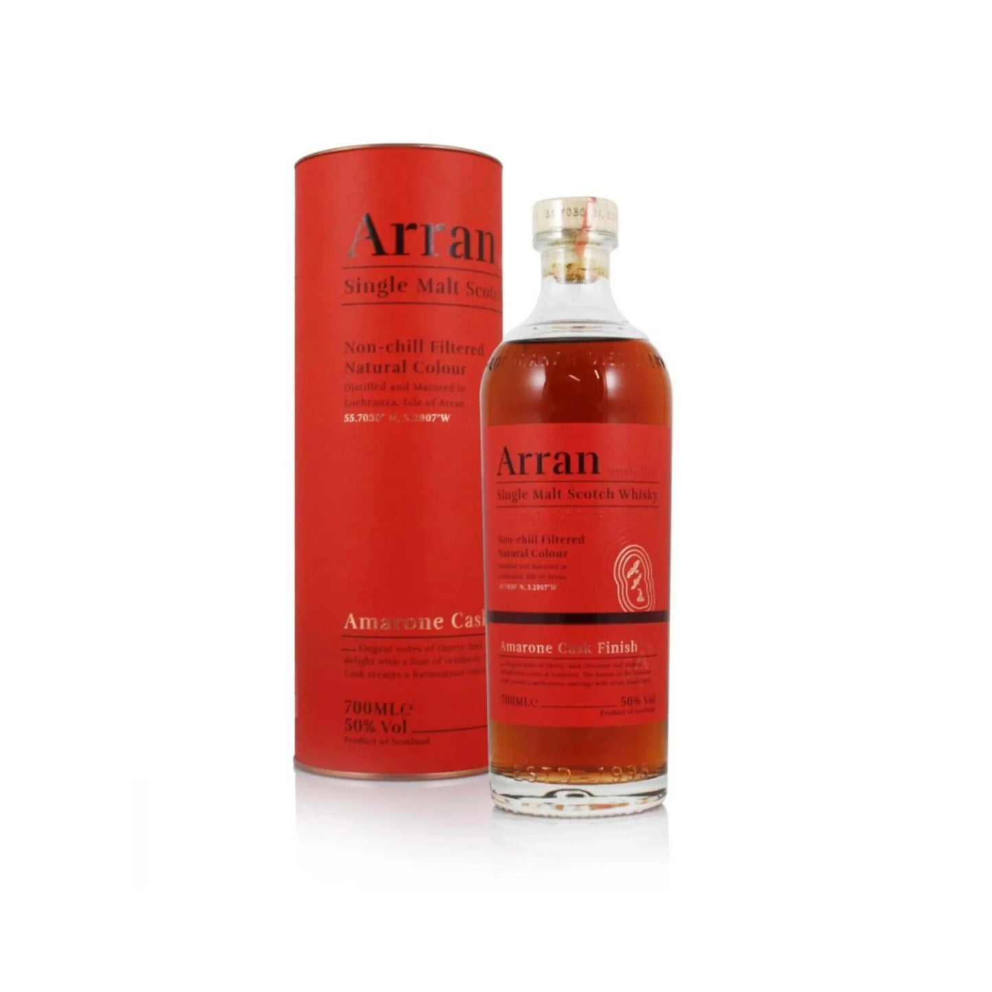 Arran Amarone Cask Finish Single Malt Whisky 70cl