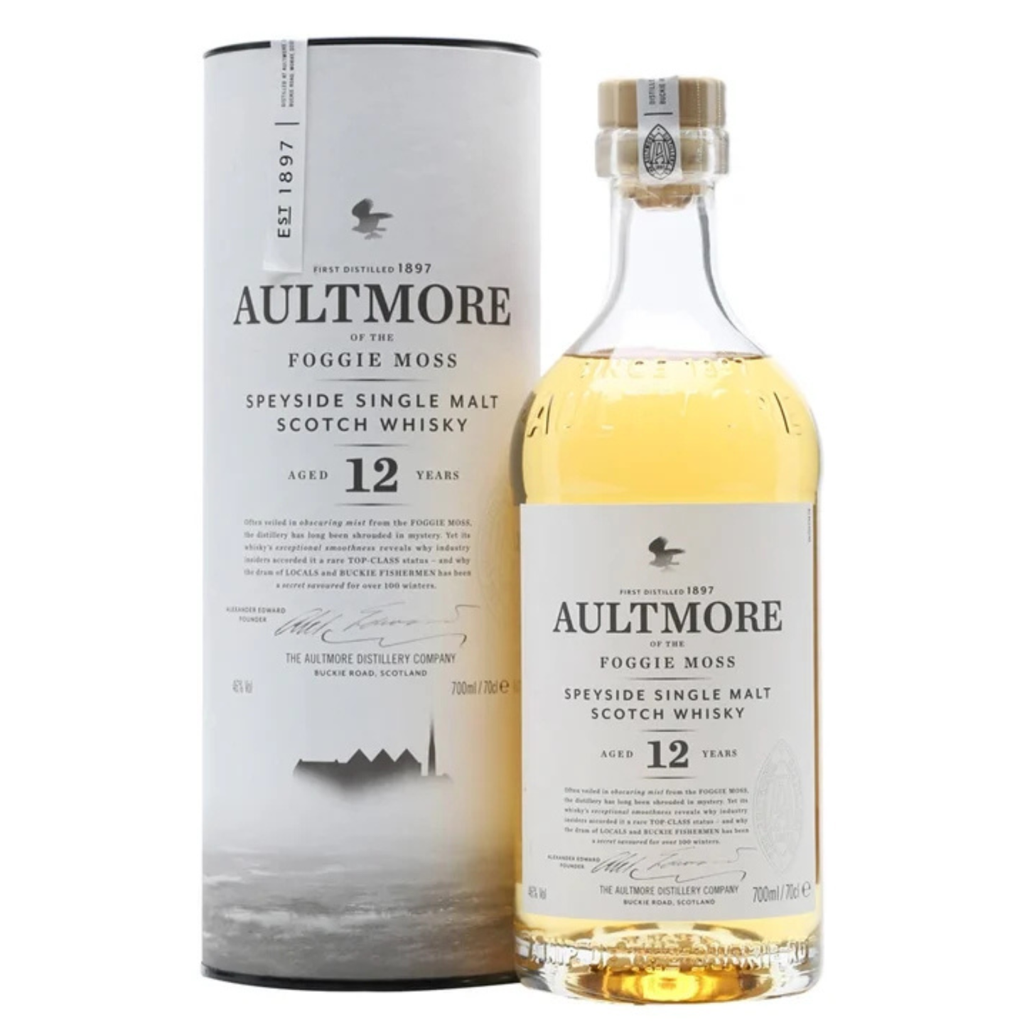 Aultmore 12 Year Whisky 70cl