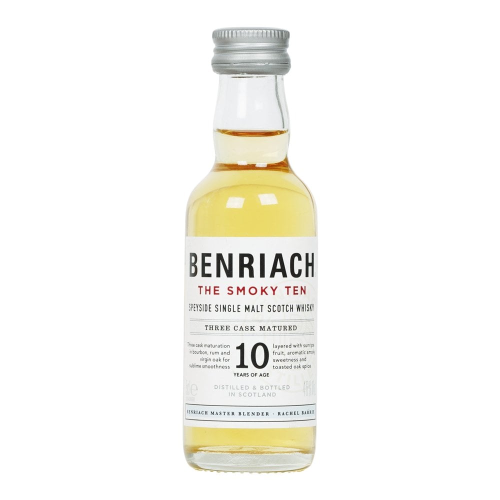 Benriach The Smoky Ten 10 Year Whisky 5cl Miniature