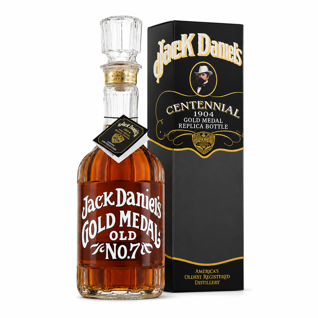 Jack Daniel's 1904 Centennial Gold Medal 1.5Ltr Magnum Decanter