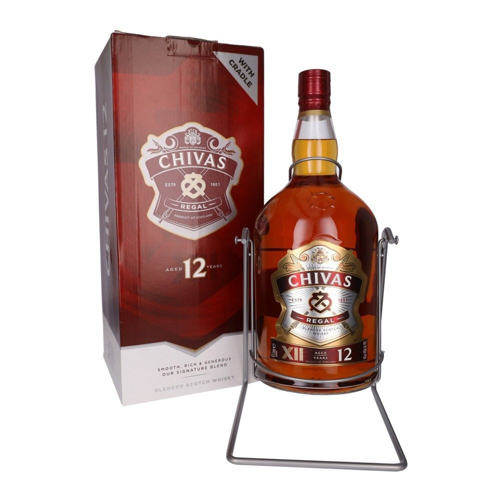 Chivas Regal 12 Year Whisky 4.5Ltr Rehoboam