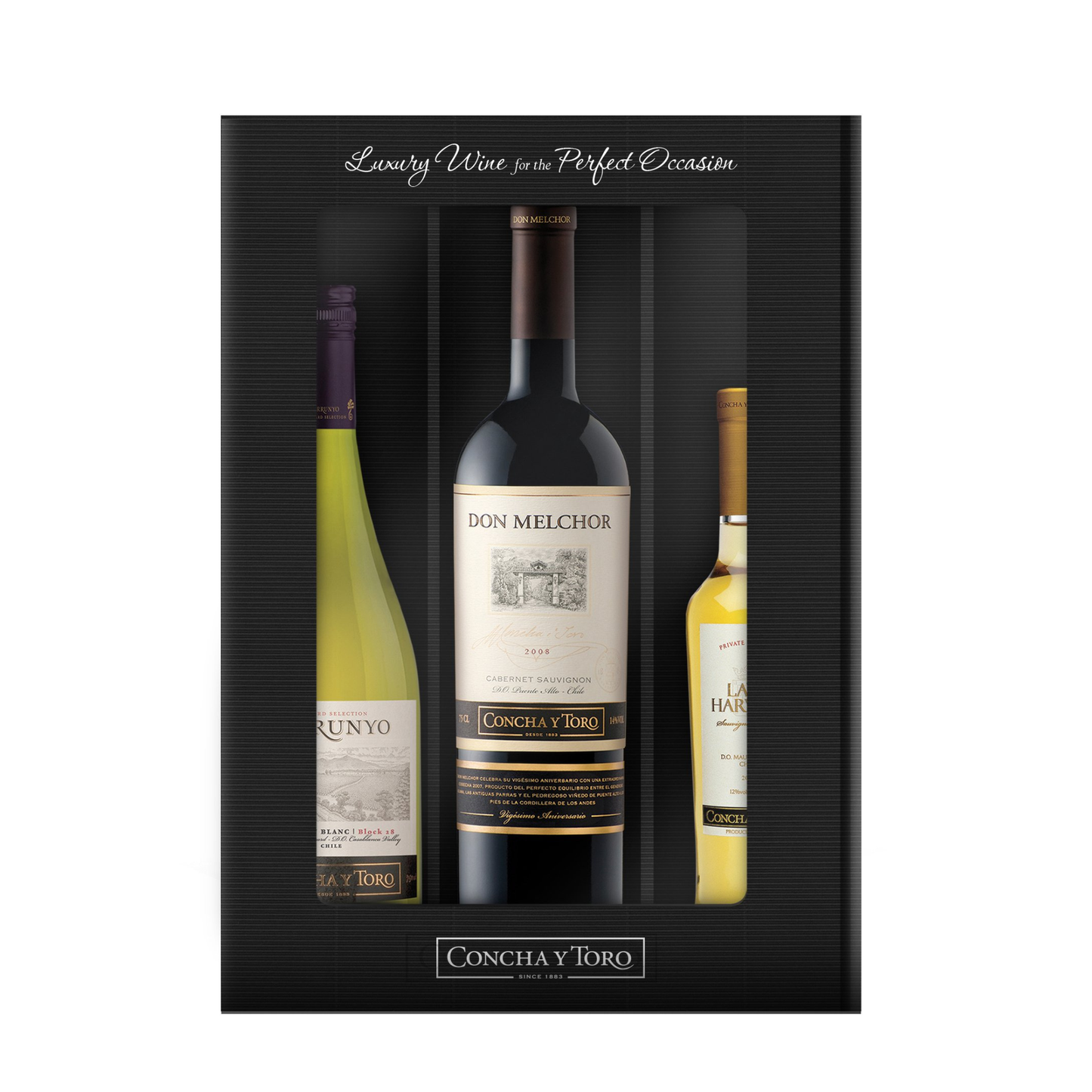 Concha Y Toro Luxury Wines Perfect Occasion Set 2x75cl & 1x3.75cl