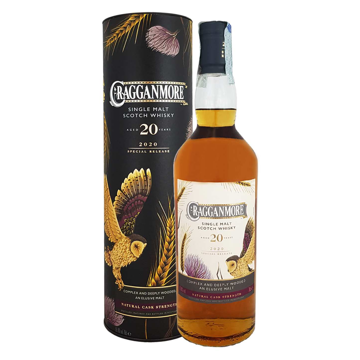 Cragganmore 20 Year Old Single Malt Scotch Whisky 1999 70cl