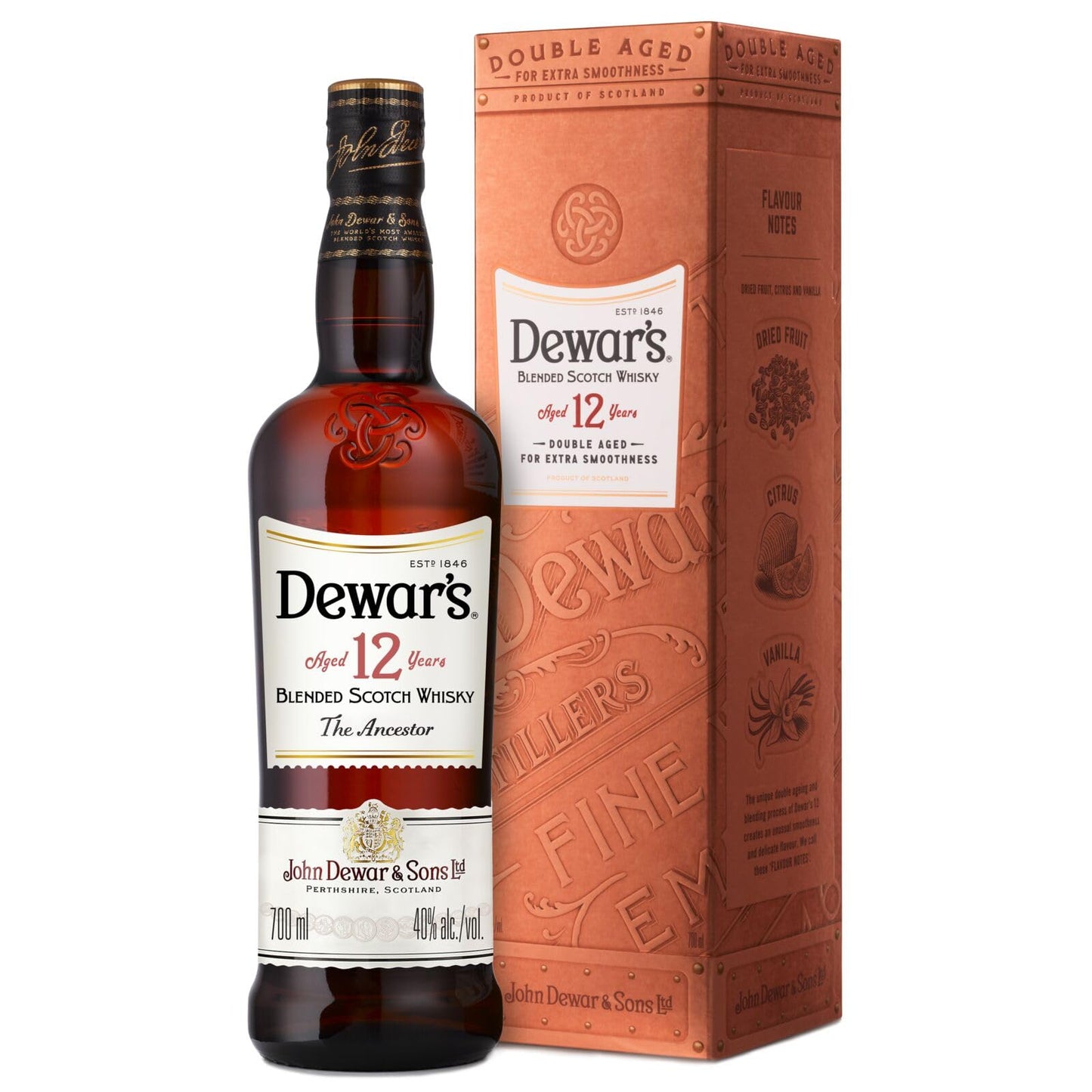 Dewars 12 Year Whisky 70cl