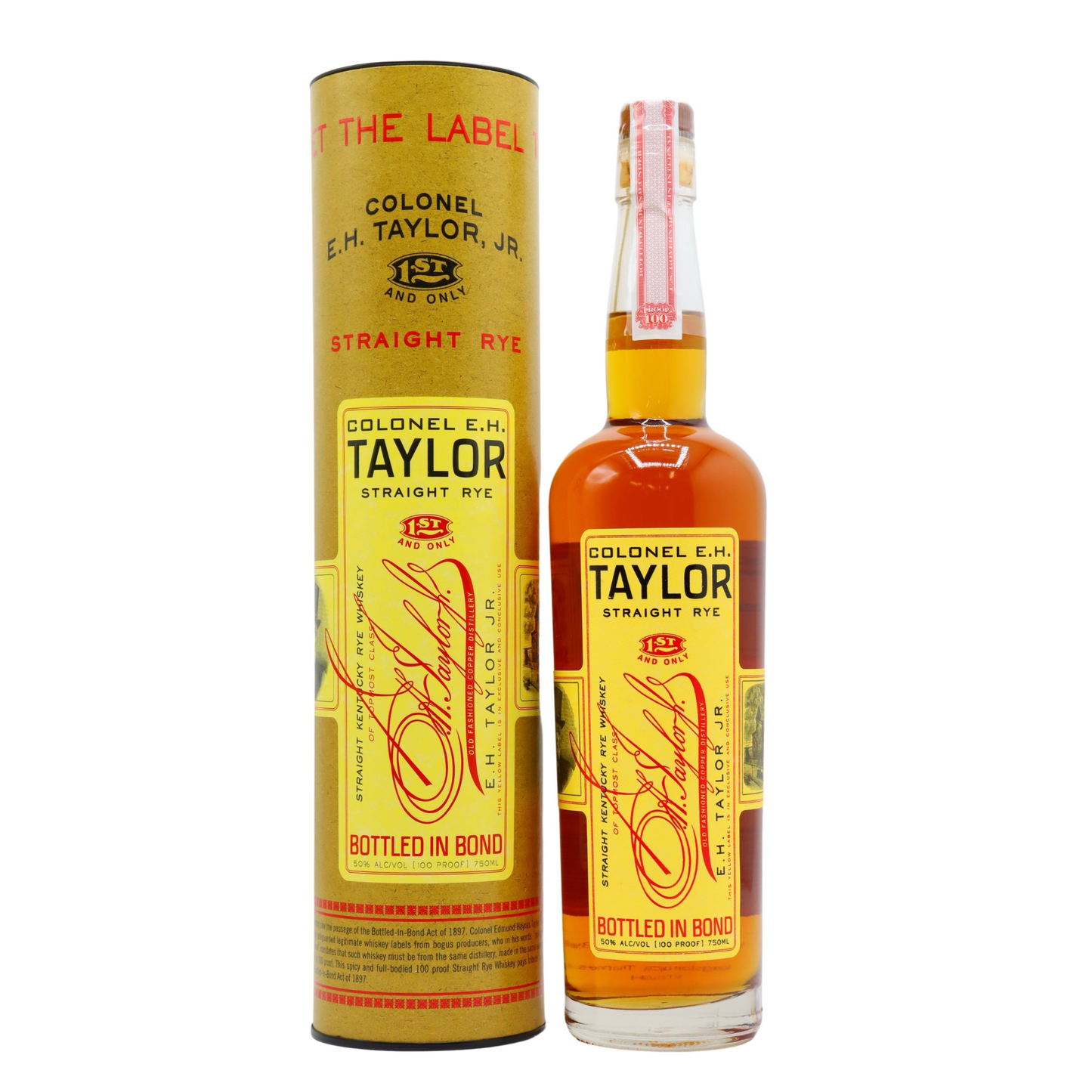 E H Taylor Straight Rye 75cl