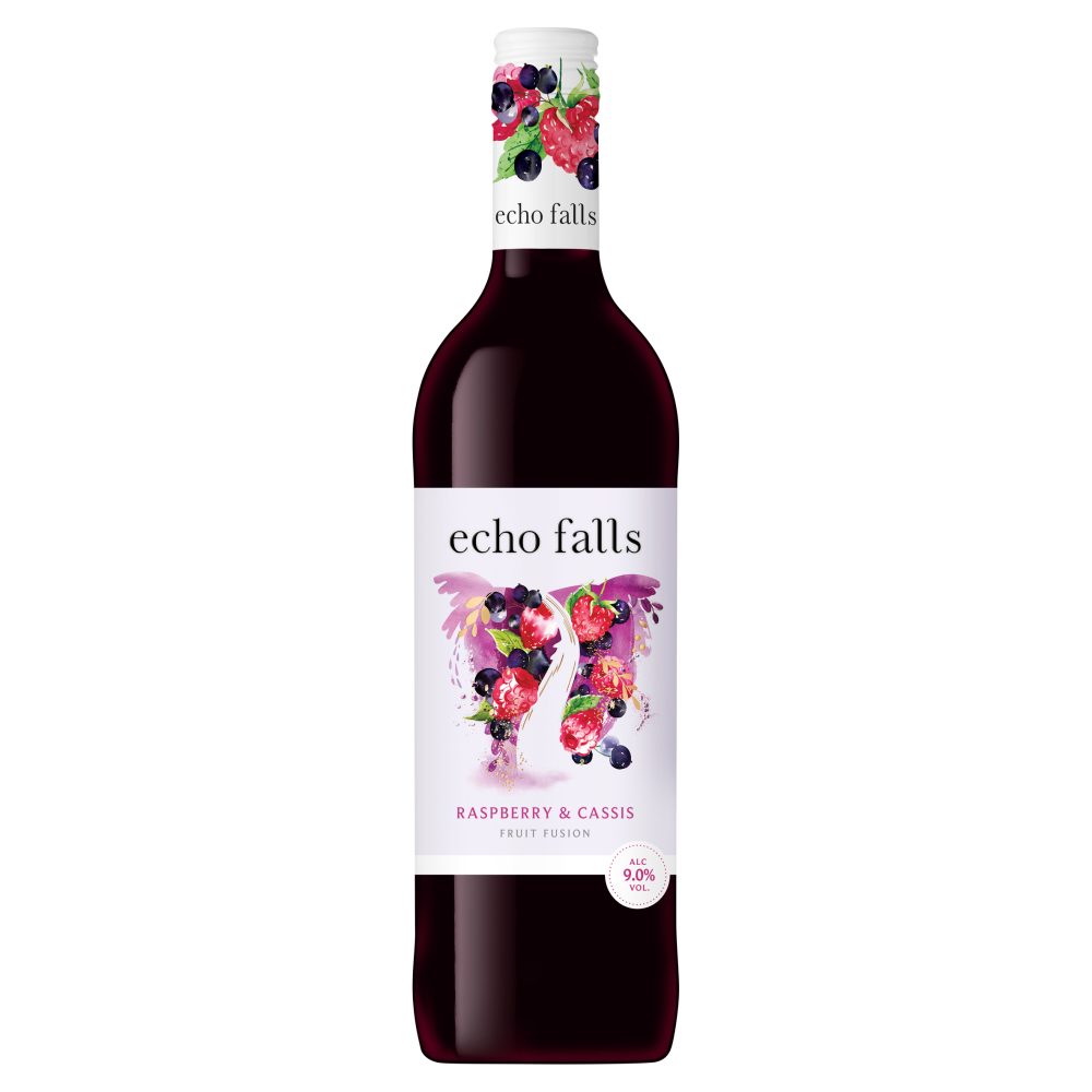 Echo Falls Raspberry & Cassis Wine 75cl