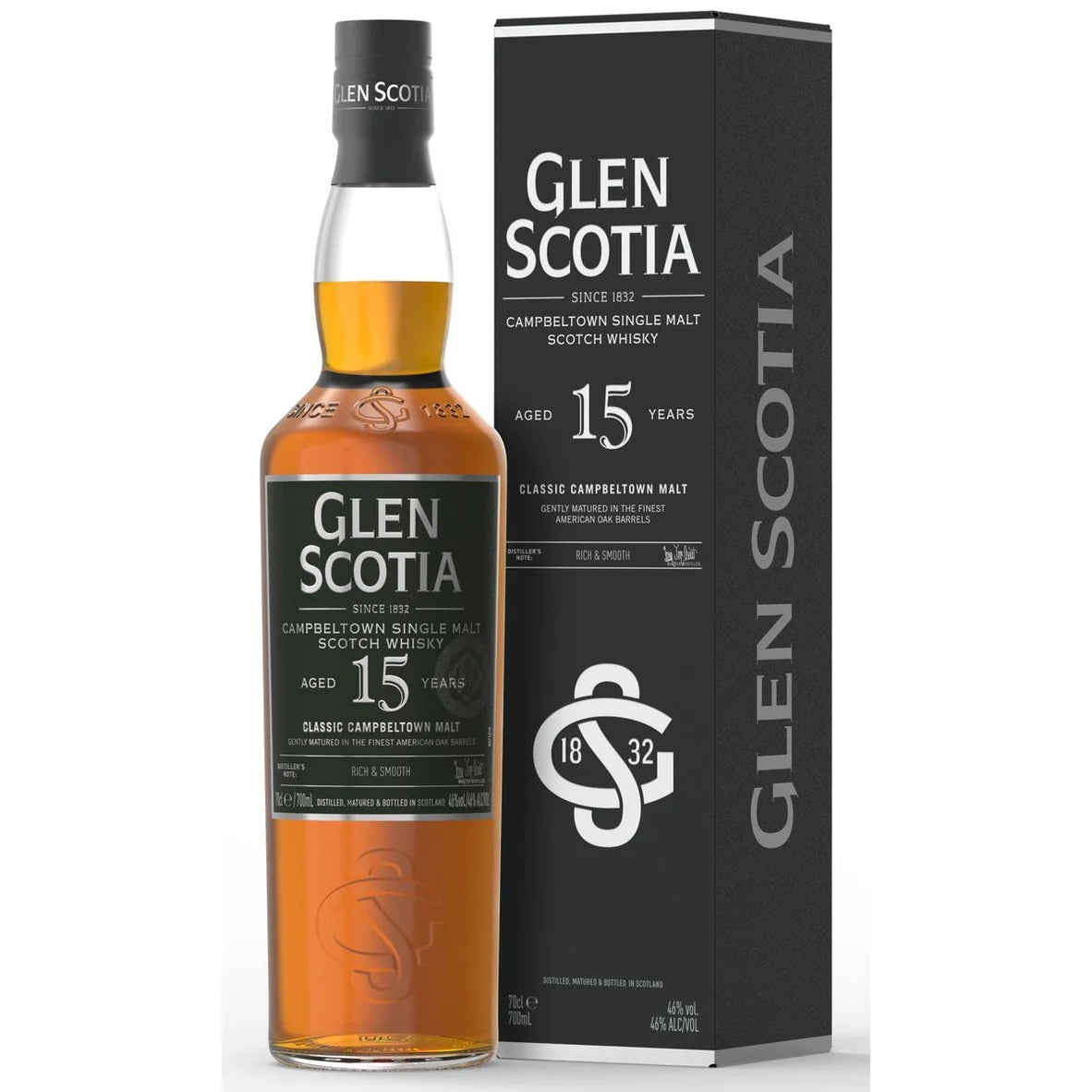Glen Scotia 15 Year Single Malt Whisky 70cl