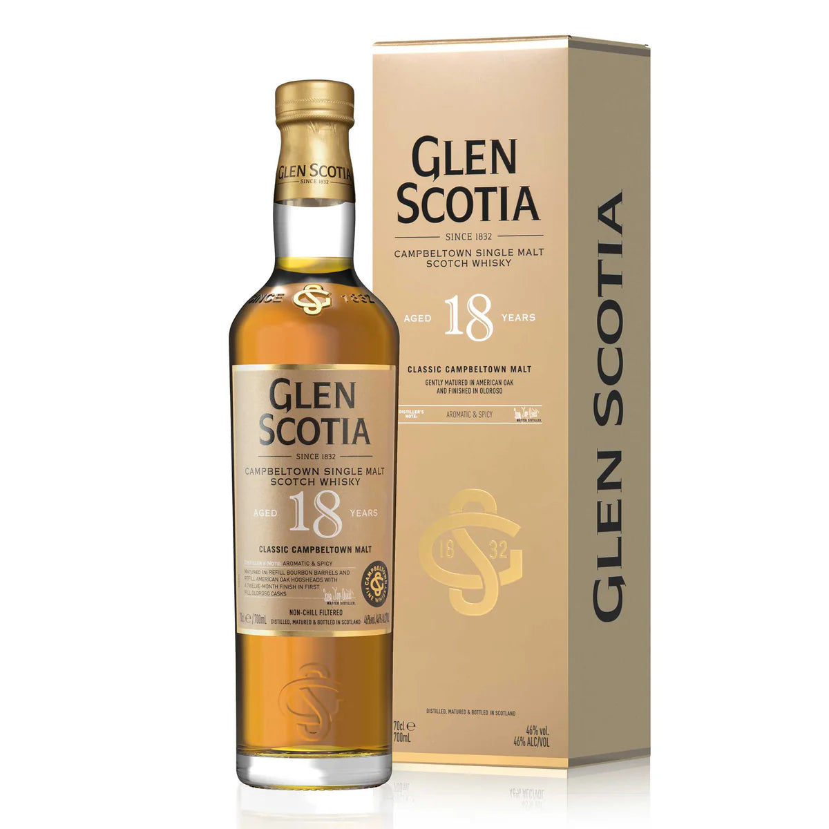 Glen Scotia 18 Year Whisky 70cl