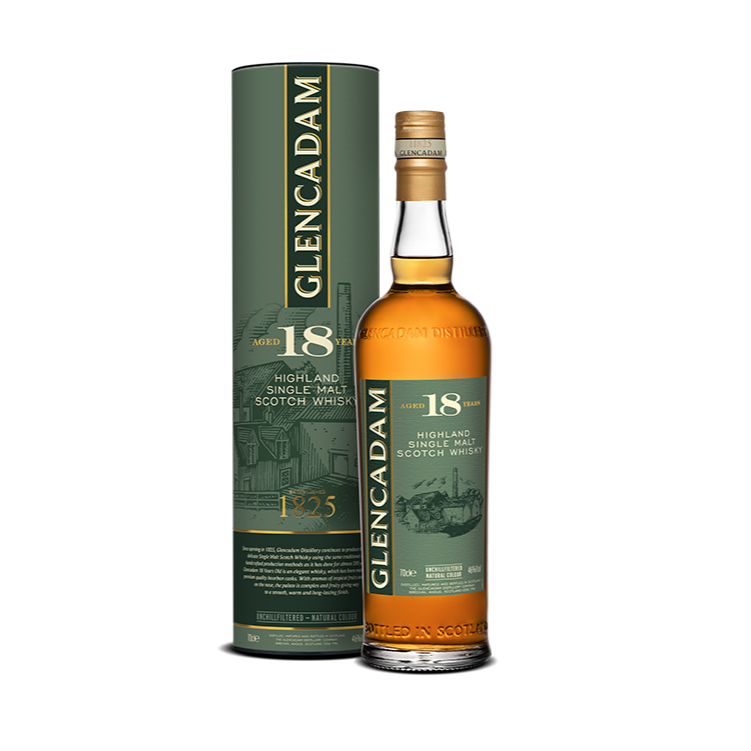 Glencadam 18 Year Whisky 70cl