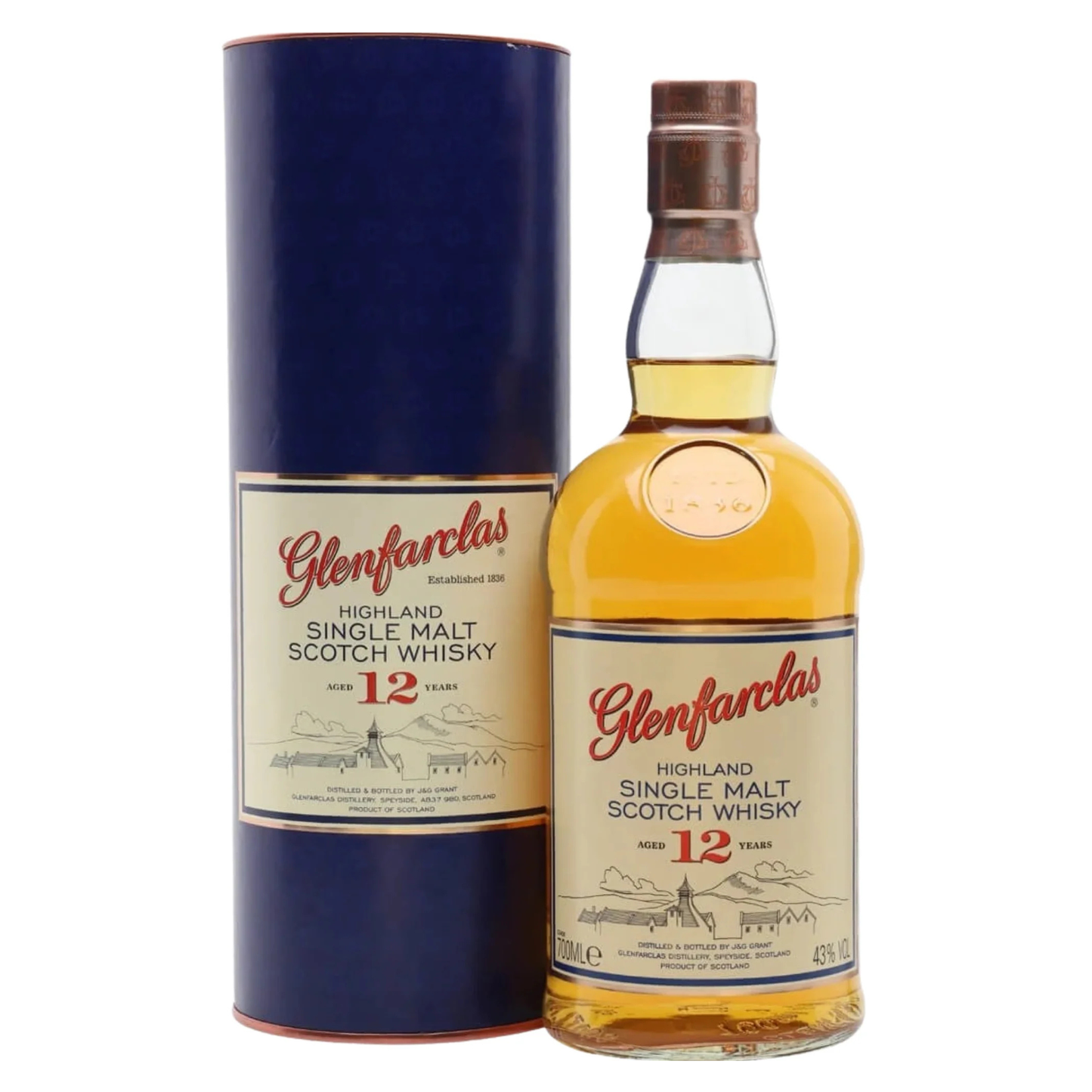 Glenfarclas 12 Year Whisky 70cl