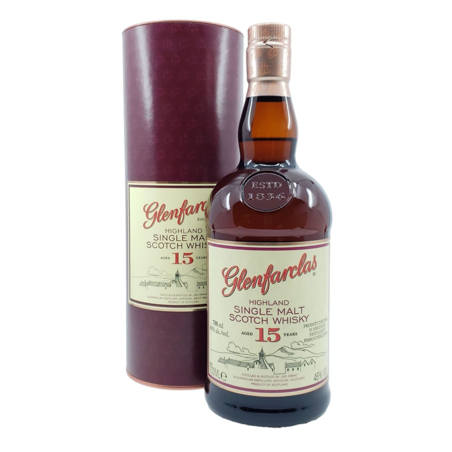 Glenfarclas 15 Year Whisky 70cl