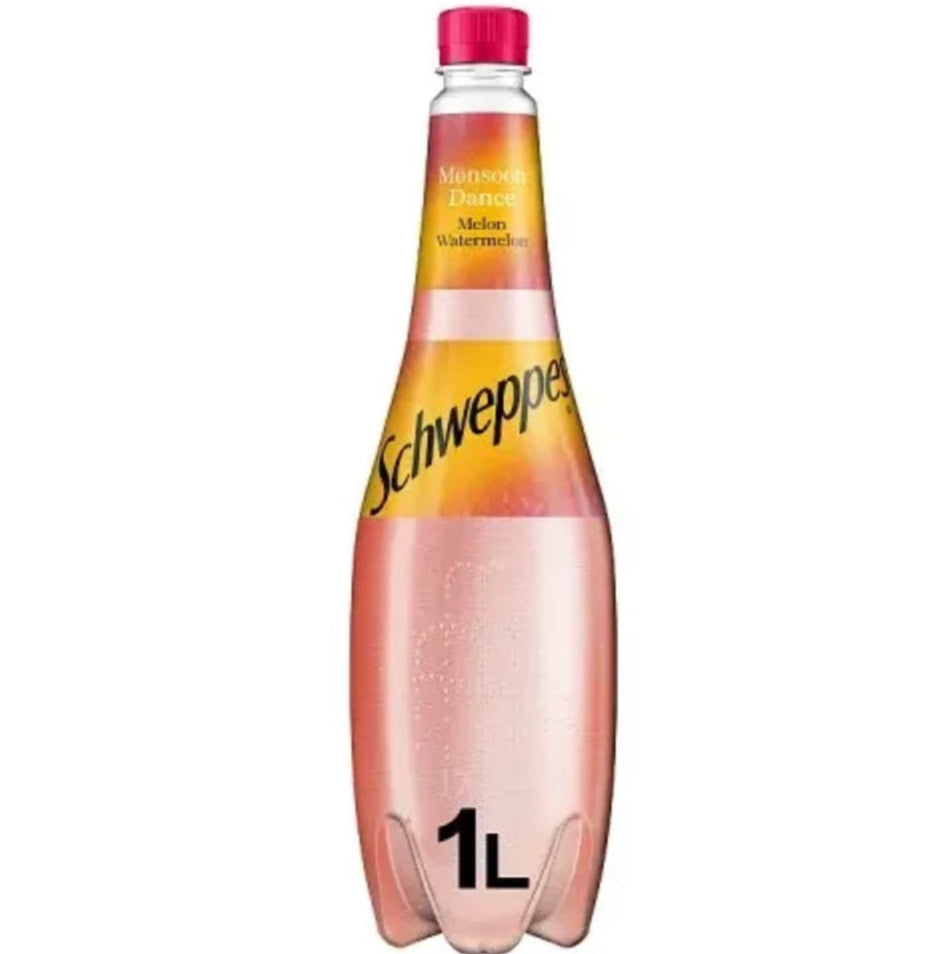 Schweppes Watermelon Soda 6 x 1L
