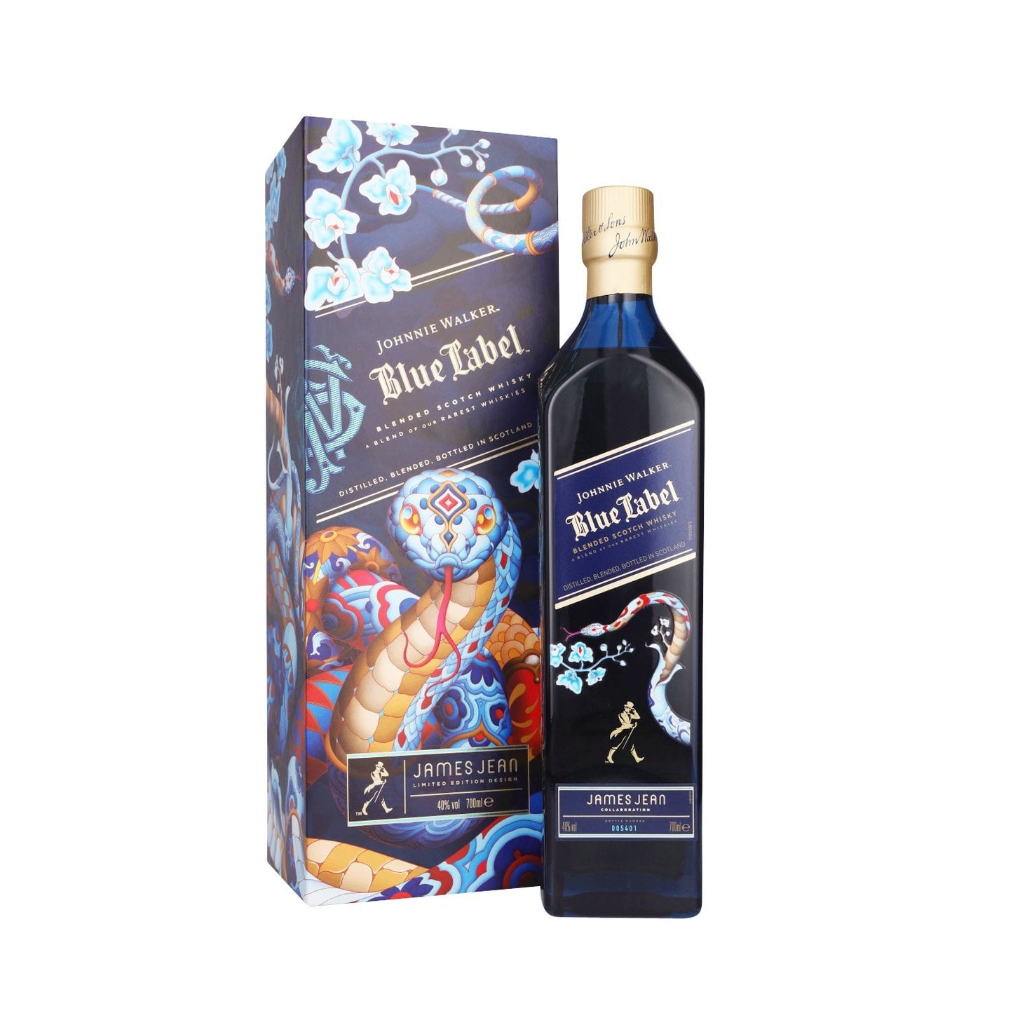 Johnnie Walker Blue Label Whisky 70cl Year Of The Snake