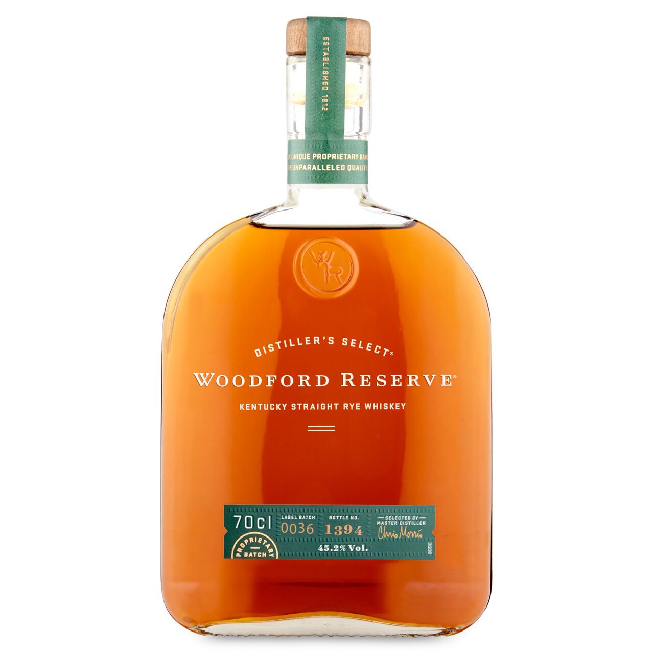 L&G Woodford Reserve Rye Whiskey 70cl