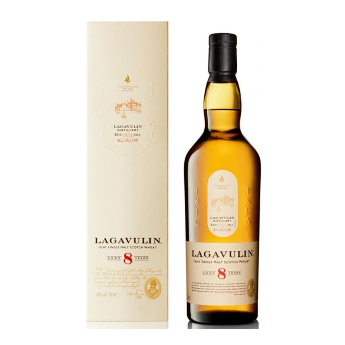 Lagavulin 8 Year Whisky 70cl