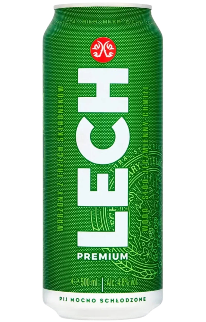 Lech Cans 24 x 500ml 4.8%