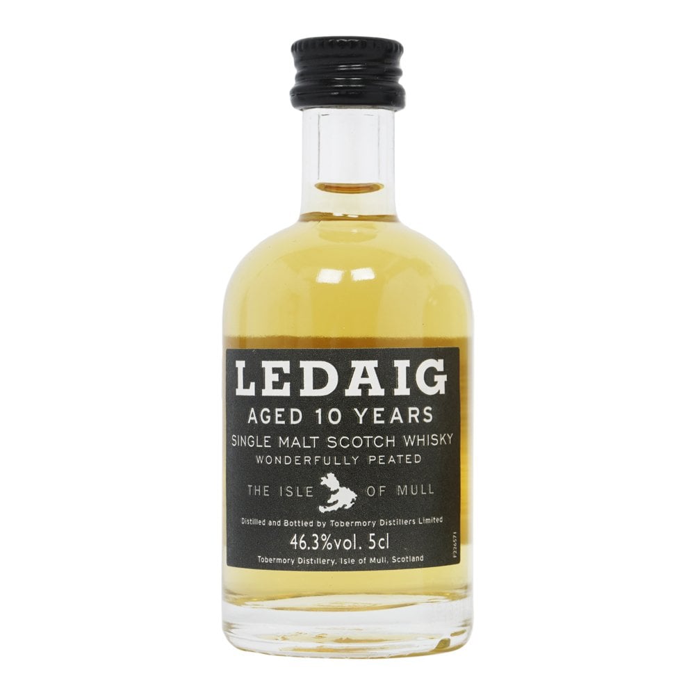 Ledaig 10 Year Single Malt Whisky 5cl Miniature