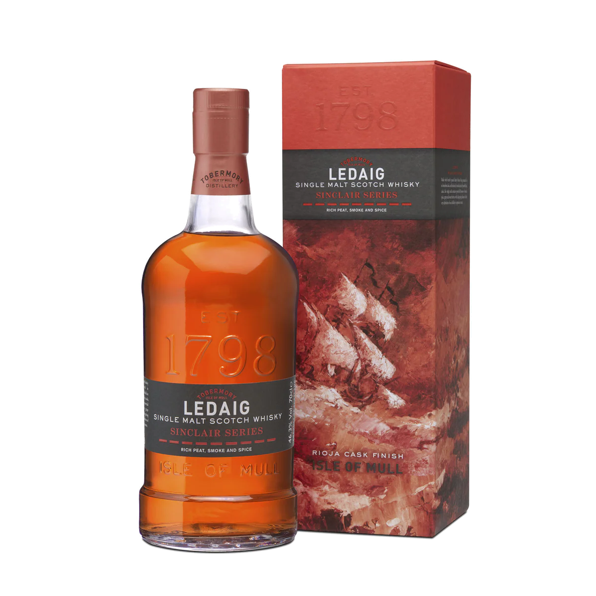Ledaig Rioja Cask Whisky 70cl