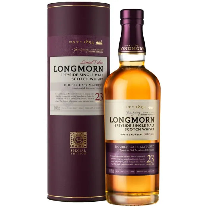 Longmorn 23 Year Whisky 70cl