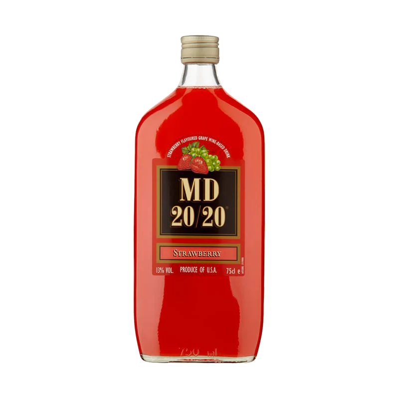 Mad Dog MD 20/20 Strawberry Fortified Wine 75cl