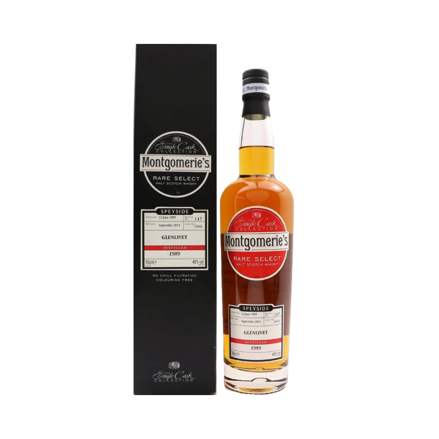 Montgomeries Glenlivet 1989 Whisky 70cl