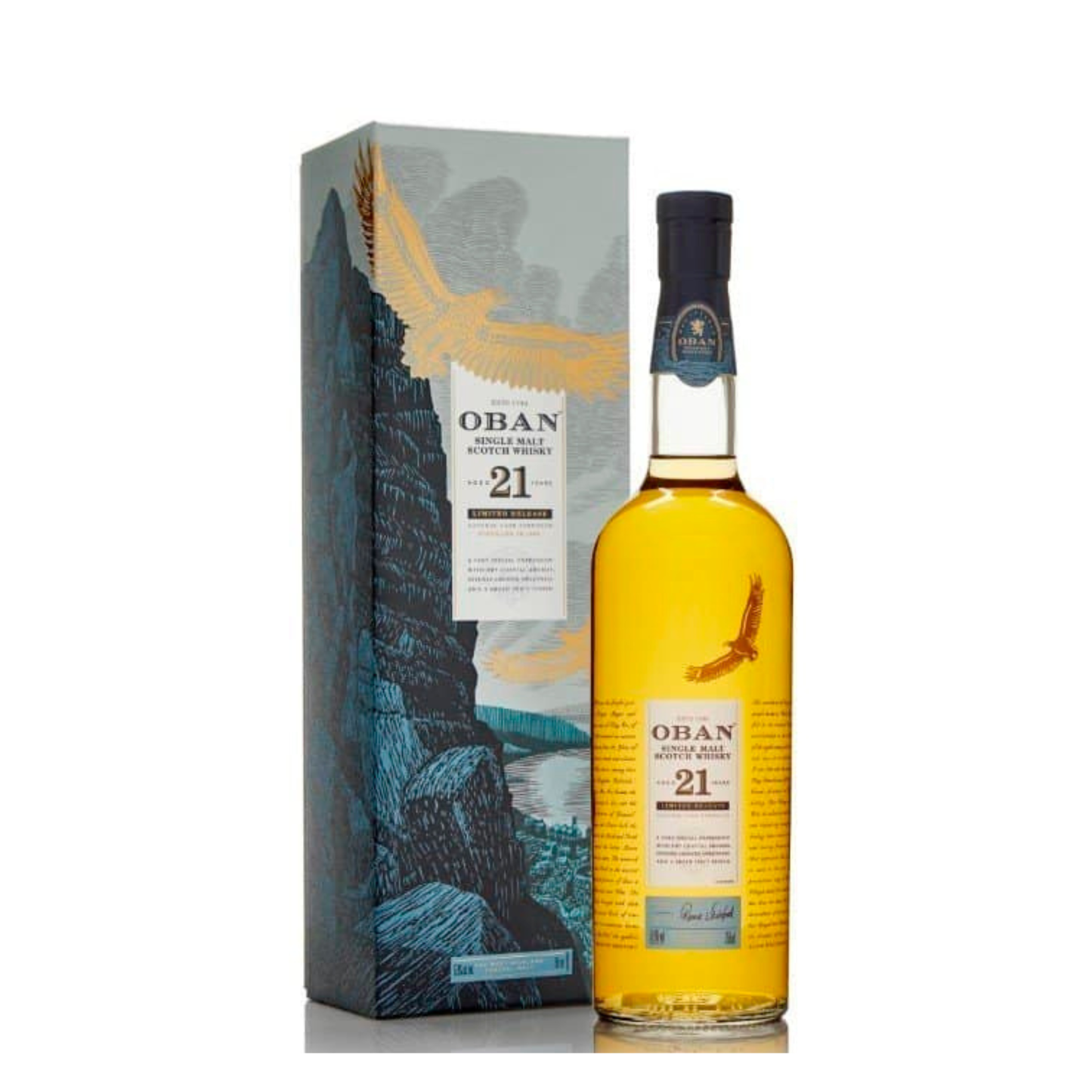 Oban 21 Year Single Malt Scotch Whisky 70cl