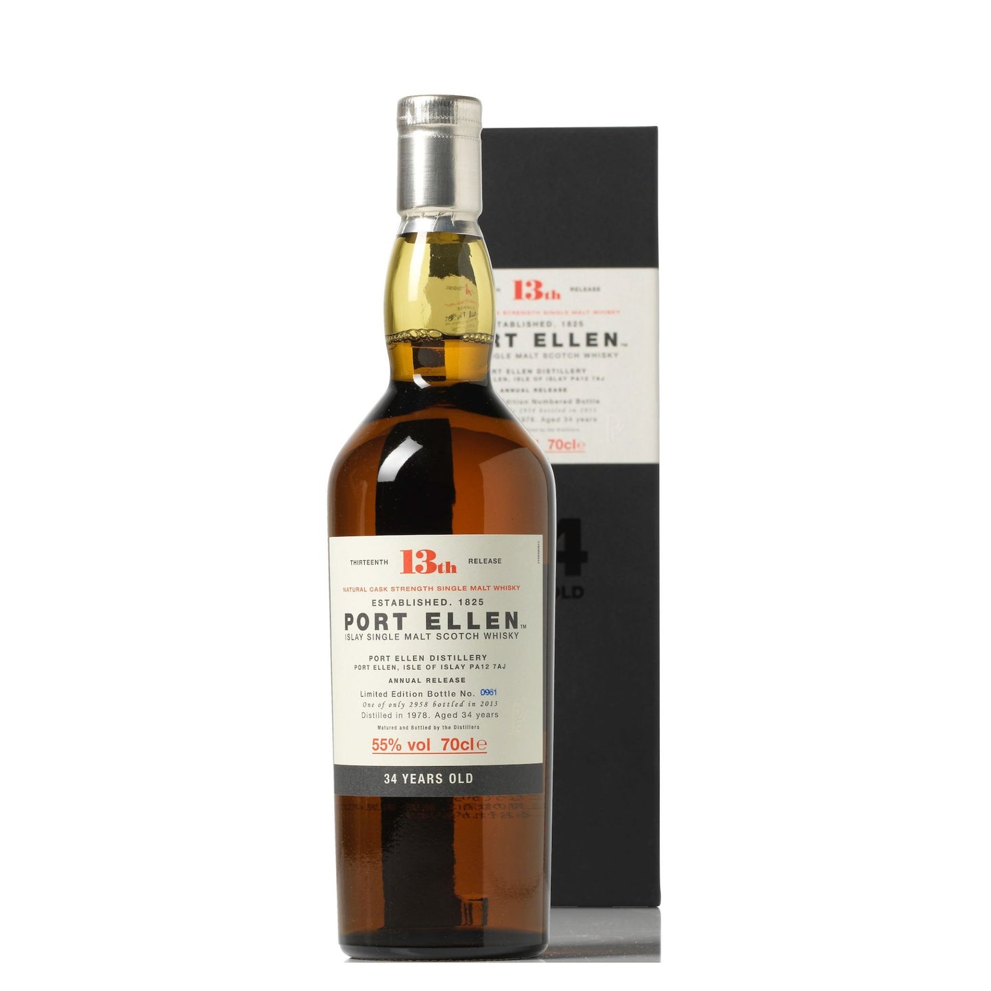 Port Ellen 34 Year 1978 13th Release Whisky