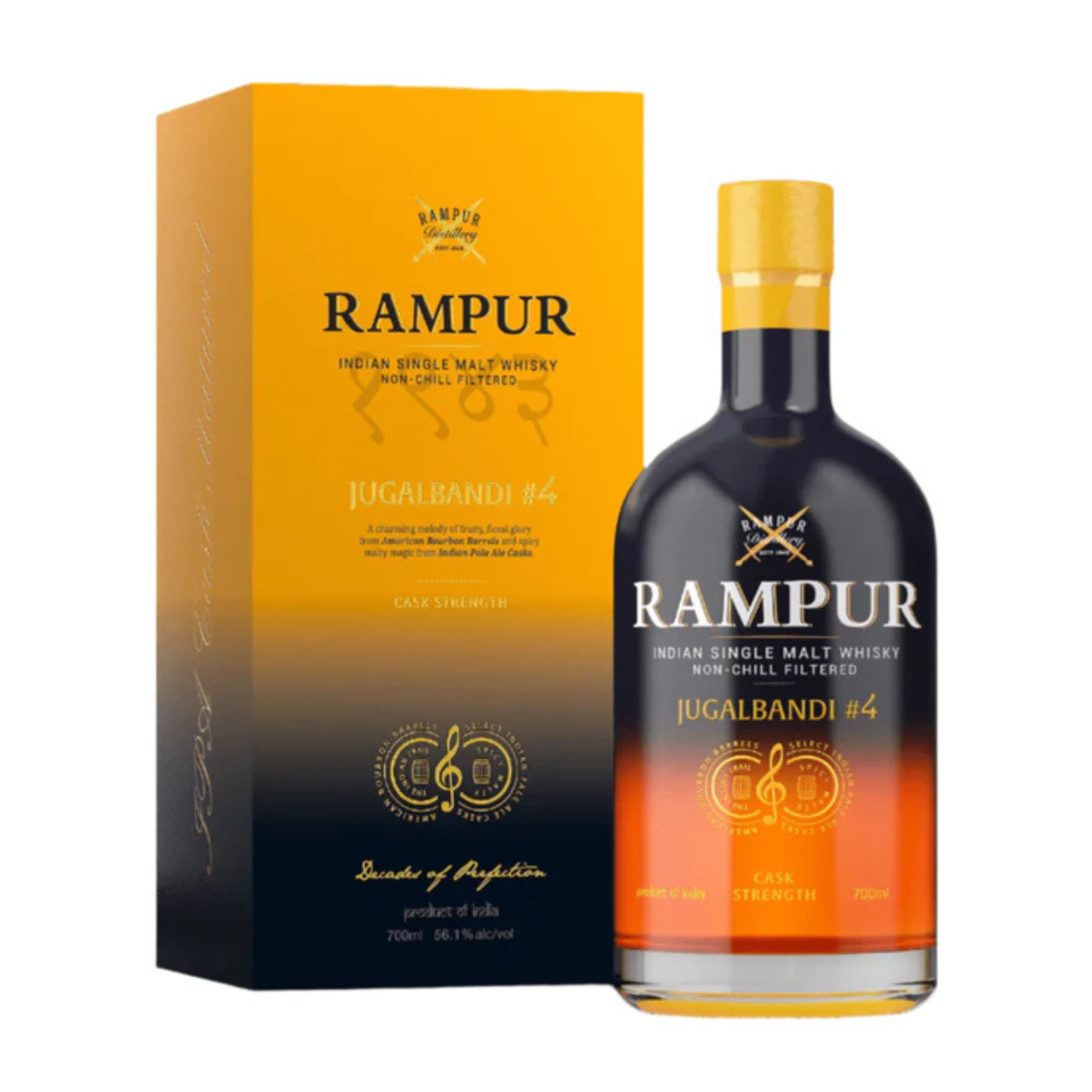 Rampur Jugalbandi No. 4 IPA Cask Whisky 70cl