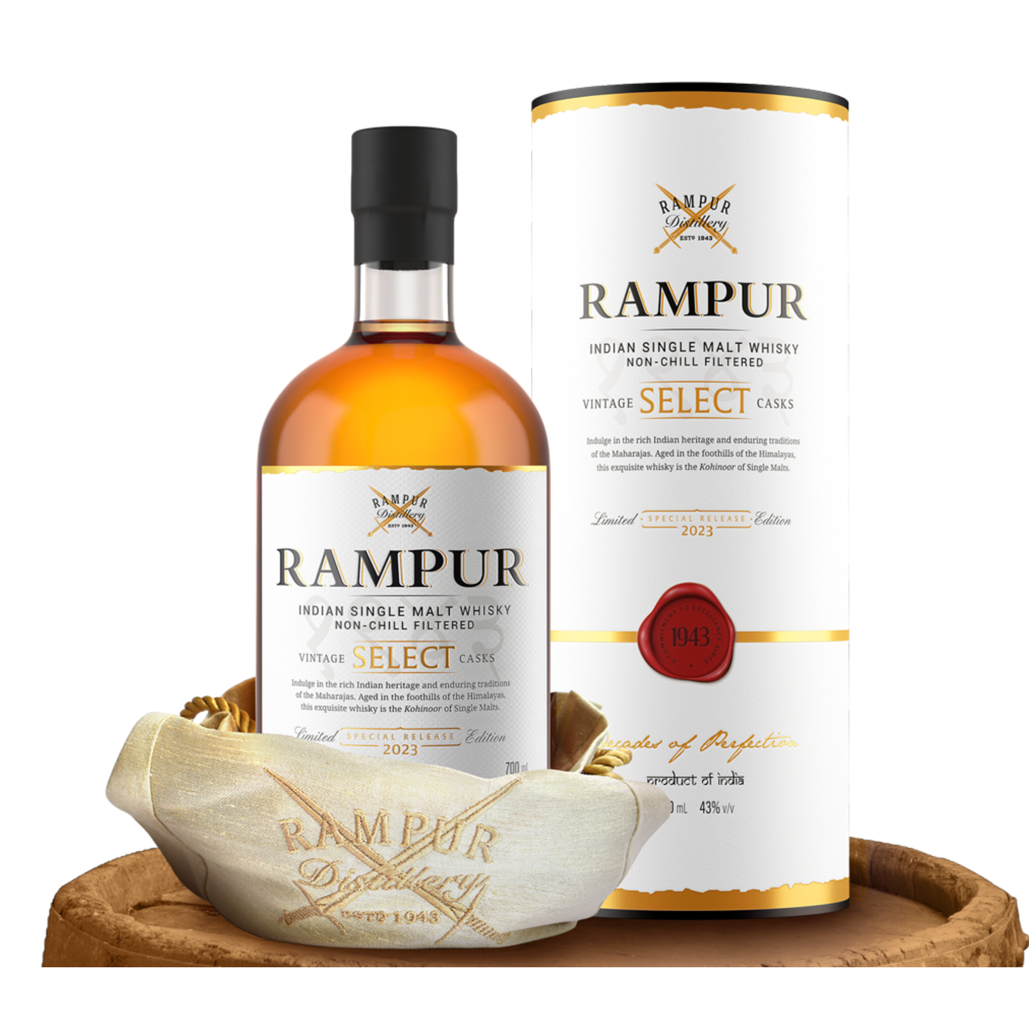 Rampur Select Casks Whisky 70cl