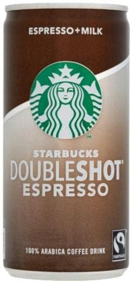 Starbucks Double Shot Espresso Cans 12 x 200ml