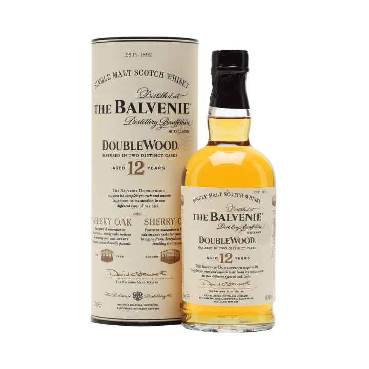 The Balvenie 12 Year Double Wood Whisky 70cl