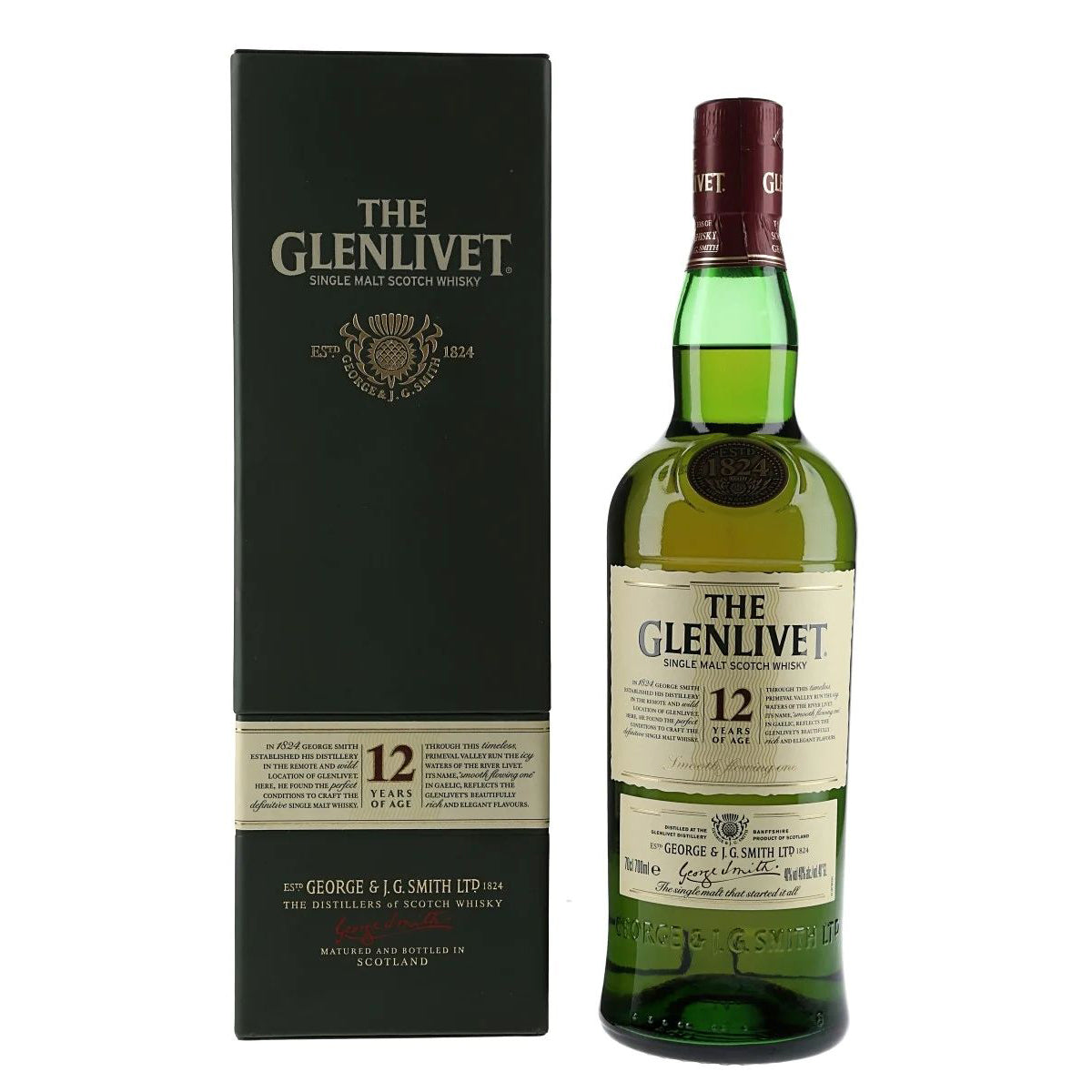 The Glenlivet 12 Year Whisky 70cl